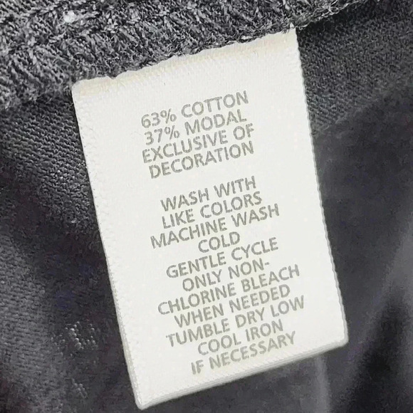 Loft Scoop Neck Short Sleeve Details neckline Black Top Women's M/P - Picture 5 of 6